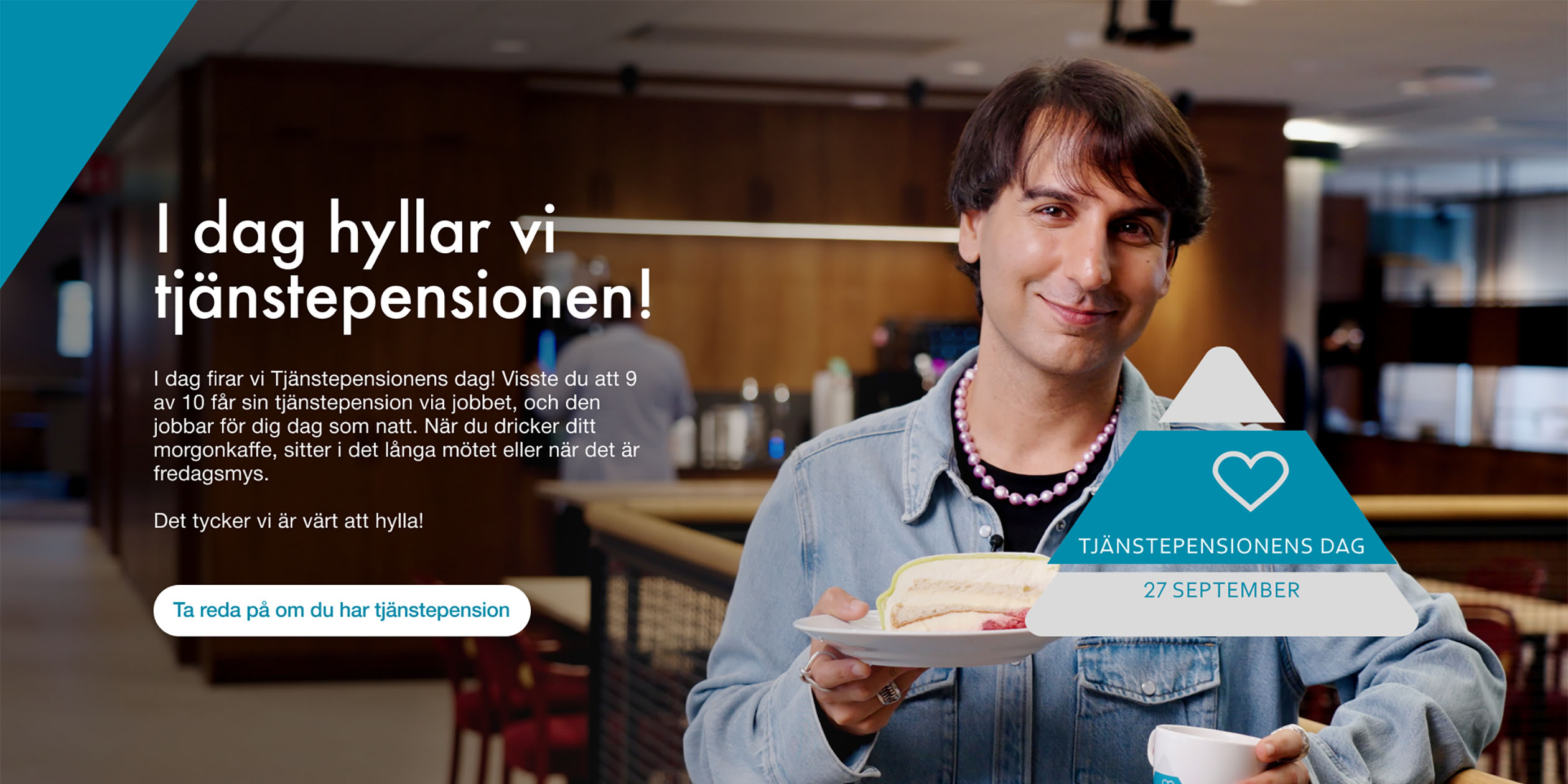 Daniel Paris om Tjänstepensionens dag.