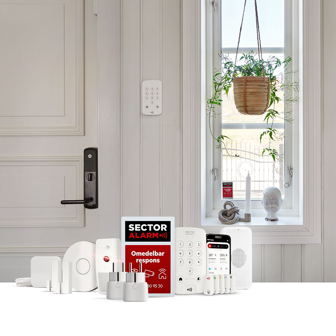 Just nu – två Smartplugs ingår i hemlarmspaket för<br>0 kr