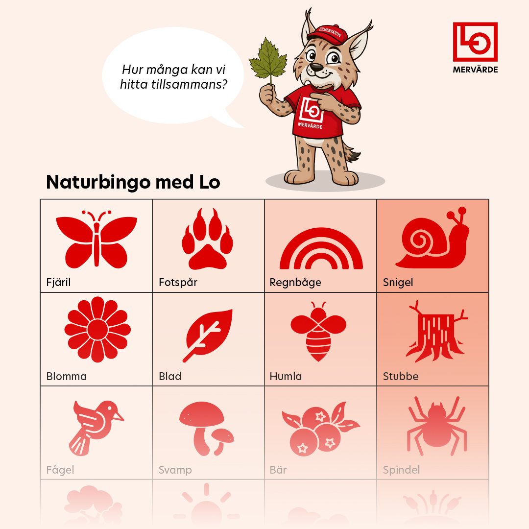 Naturbingo med Lo